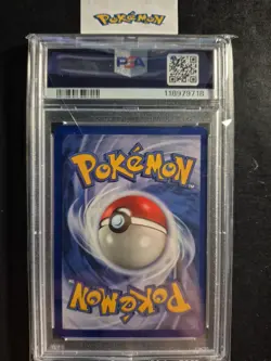 First Edition 1999 Pokemon Fossil 53/62 Psyduck PSA NM 7 - Image 2