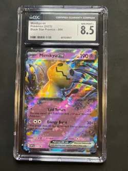Pokemon TCG Mimikyu ex Black Star Promo SVP004 Mimikyu ex Box/Showcase CGC 8.5 - Image 1