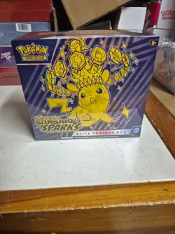 Pokemon Scarlet & Violet Surging Sparks Elite Trainer Box. New. - Image 1