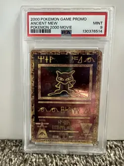 Ancient Mew PSA 9 Pokemon 2000 Movie Promo - Image 1