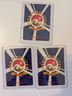 2000s Japanese Pokemon Holo Set: Meganium #154 Typhlosion #157 Feraligatr #160 - Image 2
