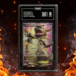 Pokemon XY Flashfire KANGASKHAN EX 103/106 Ultra Rare TAG 8 - Image 1