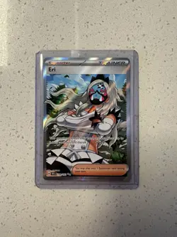 Pokemon SV05 Scarlet & Violet Temporal Forces 199/162 Eri Trainer Ultra Rare NM - Image 1