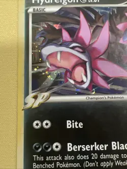 2021 Pokemon Celebrations Black Star Promo Hydreigon C LV61 (SWIRL) SWSH138 - Image 4
