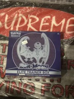 2017 Pokemon TCG Sun & Moon Base Set Elite Trainer Box Lunala - Sealed ETB - New - Image 1