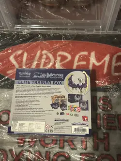 2017 Pokemon TCG Sun & Moon Base Set Elite Trainer Box Lunala - Sealed ETB - New - Image 2