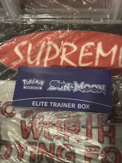 2017 Pokemon TCG Sun & Moon Base Set Elite Trainer Box Lunala - Sealed ETB - New - Image 3