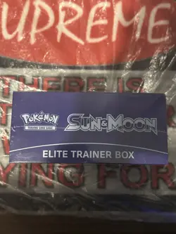 2017 Pokemon TCG Sun & Moon Base Set Elite Trainer Box Lunala - Sealed ETB - New - Image 5
