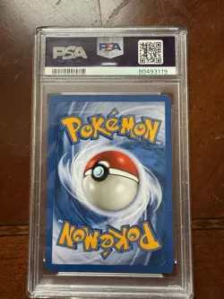 2002 Pokemon Neo Destiny #52 Light Vaporeon PSA 9 MINT - Image 2