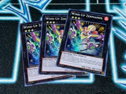 Wind-Up Zenmaines x3 - CT09 - Super Rare (SR) - Yugioh - Image 1