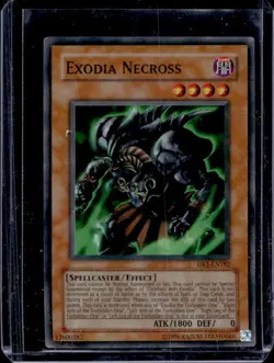 2005 Yu-Gi-Oh! TCG Dark Revelation Exodia Necross Super Rare #DCR-EN182 - Image 1