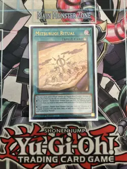 Mitsurugi Ritual Ultra Rare 1St Edition SUDA-EN095 Yugioh - Image 1