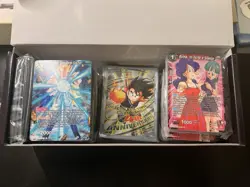 Lot Of 300+ Dragon Ball Super TCG Cards With Deck Box And Sleeves - Image 5