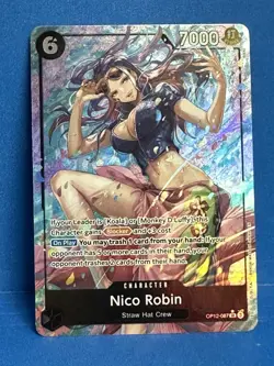 Nico Robin Alternate Art OP12-087 SR Legacy of the Master - ONE PIECE Card - Image 1
