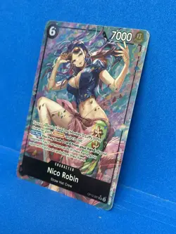 Nico Robin Alternate Art OP12-087 SR Legacy of the Master - ONE PIECE Card - Image 2