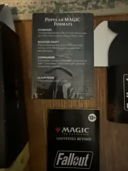 Magic: The Gathering Fallout Commander Deck Mutant Menace Sealed Cards Open Box - Image 3