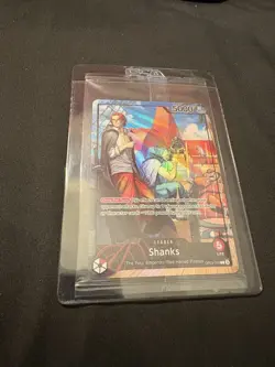 ONE PIECE Shanks Leader OP09-001 PSA Promo Card EXCLUSIVE Sealed Condition - Image 1