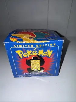 Limited Edition Pokeman Gold Plated Trading card - Charizard - Image 1