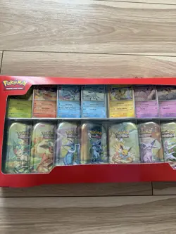 Pokemon TCG Prismatic Evolutions Costco 8 Mini-Tin Bundle w/ Promo Cards NEW - Image 3