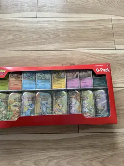 Pokemon TCG Prismatic Evolutions Costco 8 Mini-Tin Bundle w/ Promo Cards NEW - Image 4
