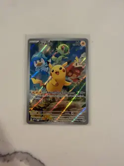 Pikachu - 027 (Pokemon Center Exclusive) 027 Sv: Scarlet & Violet Promo Card - Image 1