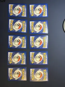 First Edition Neo Genesis Lot Of Ten Cards Lp-nm vintage Pokemon cards - Image 2