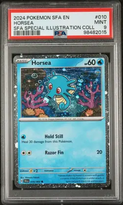 Pokemon PSA 9 Horsea 10 Seadra 11 2 Graded Cards - Image 2