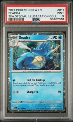 Pokemon PSA 9 Horsea 10 Seadra 11 2 Graded Cards - Image 4