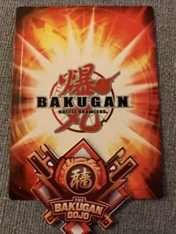 Bakugan:New Vestroia |Volcanic Lake 🥈Silver Gate Card | 8/48b - Image 3