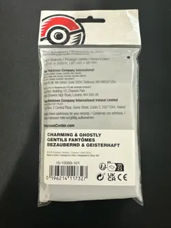 Pokemon TCG: Charming & Ghostly Card Sleeves (65 Sleeves) Pokemon Center - Image 2