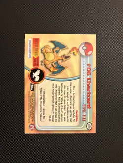 Pokemon Topps Charizard Card #06 - Image 2