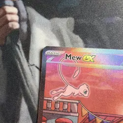 Mew EX 053 Scarlet & Violet Promo Holo Pokemon TCG Card NM Condition - Image 2