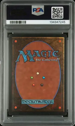 1993 MTG ARABIAN NIGHTS JUZAM DJINN PSA 8 - Image 2