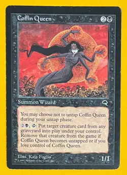 MTG COFFIN QUEEN Tempest (OldManMTG 010-697) - Image 1