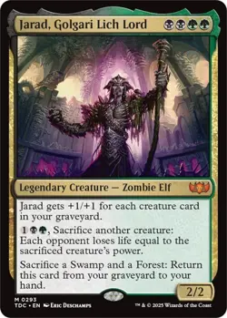 ** Jarad, Golgari Lich Lord ** EDH Commander Deck ** MTG - Image 1