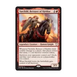 WOTC MtG Commander 2018 Varchild, Betrayer of Kjeldor (R) EX - Image 1