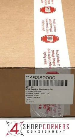 MTG RAVNICA ALLEGIANCE PLANESWALKER 20-BOX PRERELEASE PACK CASE FACTORY SEALED - Image 1