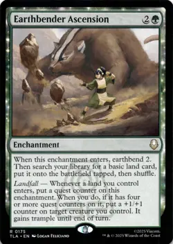 Earthbender Ascension Avatar: The Last Airbender Magic MTG NM - Image 1