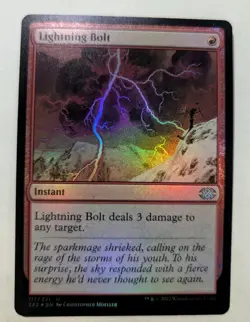 Lightning Bolt Double Masters 2022 Foil - MTG - Image 1