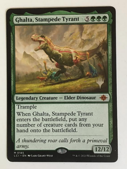 Ghalta, Stampede Tyrant Promo Pack: the Lost Caverns of Ixalan Regular - Image 1