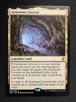 Gemstone Caverns - NM - Time Spiral Remastered MtG - Image 1