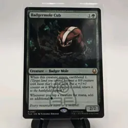 Magic The Gathering Badgermole Cub #167 Regular Avatar MTG NM - Image 1