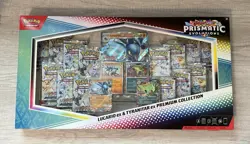 Pokemon TCG Lucario ex & Tyranitar ex Premium Collection Prismatic Evolutions - Image 1
