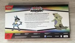 Pokemon TCG Lucario ex & Tyranitar ex Premium Collection Prismatic Evolutions - Image 2
