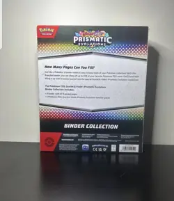 Pokemon TCG Scarlet Violet Prismatic Evolutions Binder Collection - New, Sealed - Image 2