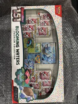 POKEMON TCG SCARLET & VIOLET 151 BLOOMING WATERS PREMIUM COLLECTION SEALED NEW - Image 2