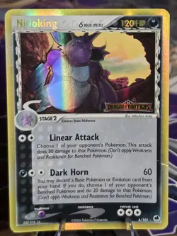 Pokemon TCG Nidoking 6/101 Stamped Dragons Frontiers Reverse Holo NM - Image 1