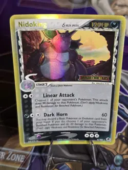 Pokemon TCG Nidoking 6/101 Stamped Dragons Frontiers Reverse Holo NM - Image 2