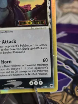 Pokemon TCG Nidoking 6/101 Stamped Dragons Frontiers Reverse Holo NM - Image 5