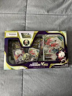 Pokemon Tcg Hisuian Zoroark VSTAR Premium Collection Box Sealed (Damaged) - Image 1